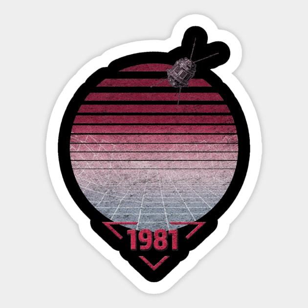 1981 Retro/Vintage Sticker by MerlinArt